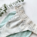 NEW! Lace flower ベージュ　生理時にも使えるふんどしパンツ「ルナ」