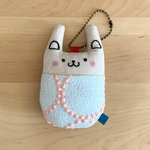 ミナペルホネン イースターうさぎのぬいぐるみ ٭ バッグチャーム.04