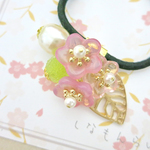桜のヘアゴム