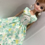 リカちゃん服　ワンピース