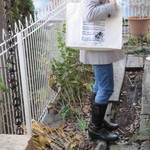大きなトートバッグ＊帆布＊楽譜ポケットつき＊帰省時、マザーバッグ