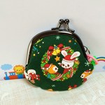 はいから横町のクリスマス75㎜がま口ポーチG