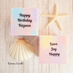 文字入れ♡Shining blissful candle