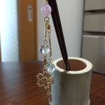 桜の花と花見団子と