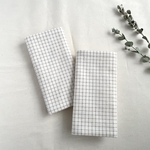 チェックの抱っこ紐よだれカバーꕤ