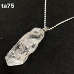 まるで氷 ワイルドロッククリスタル ネックレス ta75