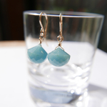 SALE14kgf  アクアクォーツのピアス
