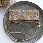 ｲﾝﾄﾞ刺繍　巻きリボン　刺繍　ﾘﾎﾞﾝ　ﾍｱｱｸｾｻﾘｰ