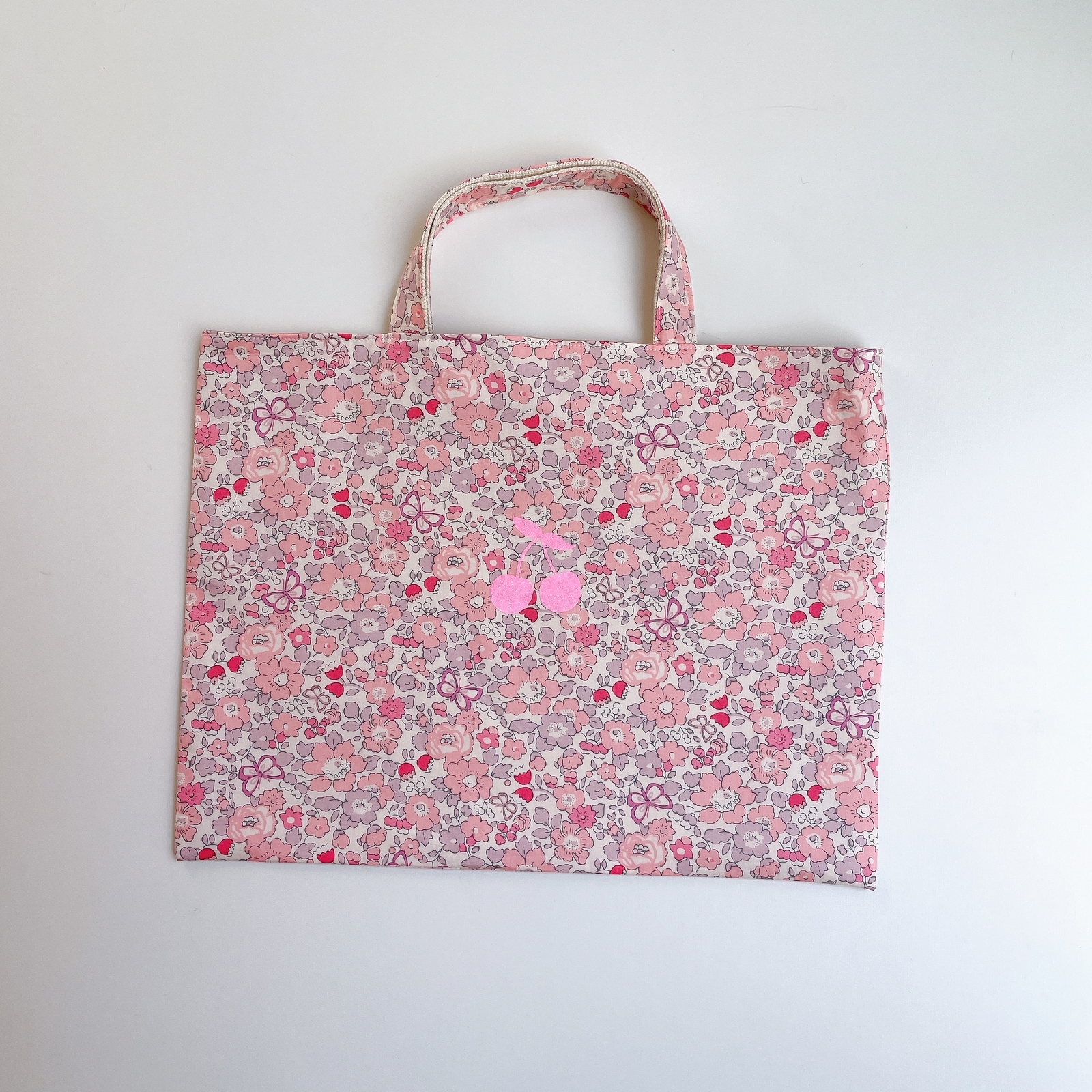 リバティ ベッツィ バタフライ レッスンバッグ◇選べるワッペン