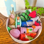 親子タイプ　端午の節句☆ちりめん こいのぼり大中小🎏弁当　