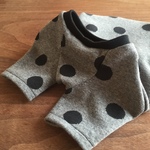 ＊dot Tシャツ  グレー×ブラック＊サイズ4〜5