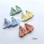  【選べるカラー】Shower beadsピアス/イヤリング