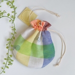 ミナペルホネンふりる巾着