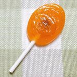 棒付きキャンディー(オレンジ🍊)🍭マグネット