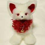 スタンダードパレット三尾朱＊キツネ＊ぬいぐるみ
