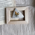 ミモザⅡ刺繍パッチンピン