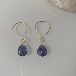 天然石フローライト14kgf  pierce