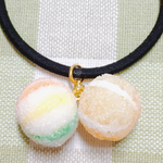 手毬あめ・あめ玉(オレンジレモン🍊🍋)🍬ヘアゴム