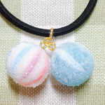 【再販】手毬あめ・あめ玉(ソーダ🥤)🍬ヘアゴム