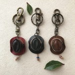 ミニチュア　革のウエスタンハット