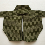 aibo用はかま(緑矢絣)