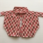 aibo用はかま(赤矢絣)