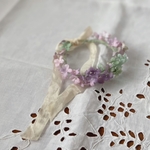 布花あじさい花冠　ミディブライスサイズ