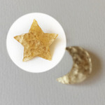 お星さまのミニブローチ