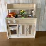 塗装品☆おままごとキッチン☆扉付きタイプ