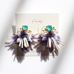 Charme…emerald green&blue&purple