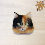 ねこブローチ＊Tortoiseshell・I＊