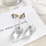 new♡クリアさくらんぼイヤリング・ピアス♡