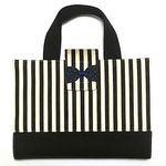 辞書カバー　stripe+ribbon