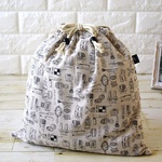 バッグのインナー袋【コフレ】Lサイズ｜こまどりかごや専用サイズ