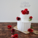 数量限定販売！ウェルカムスペース　結婚式　薔薇いっぱい♪ウエディングケーキ