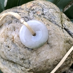 再再販　糸魚川翡翠　環玉璧