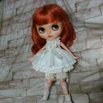 クリーム　キュートワンピースセット　ブライス　りかちゃん　リカちゃん