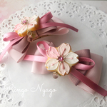 ◆受注製作◆桜クッキーヘアクリップ