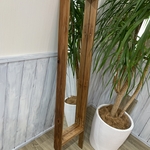 OLD WOOD MIRROR / 鏡　姿見　スタンドミラー　ビンテージ