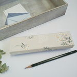 カルトナージュのコンパクトペンケース(Lace flower )
