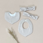 《即納》セットでお得♡ sandcrystal taupe bib&hair band
