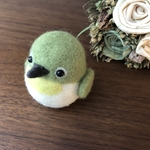 ちょこん　メジロさん