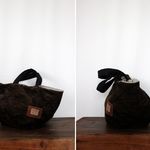 ▼変わりマチのふかふかトートバッグ▼カモフラ柄