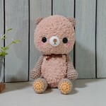 あみぐるみ＊くまさん(桃色)