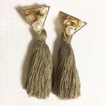 2wayキラキラ★タッセルキャッチピアス