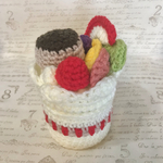 プリンアラモード🍮綿棒ケース☆綿棒200本付き☆