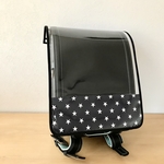 新柄入荷♪再販＊男の子向け☆切替柄と縁取りが選べる＊透明ランドセルカバー