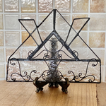 端午の節句 ステンドグラス 兜飾り　大