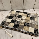 【専用】大人なパッチワーク⭐︎スクエアポーチ2.5cm