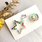 栞イヤーカフ　机上のロックスター